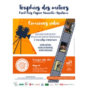 Trophées des métiers Forêt Bois Papier en Nouvelle-Aquitaine